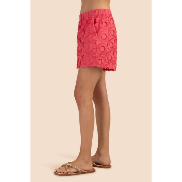 💕TRINA TURK💕 Lonni Short ~ Vista Voile Watermelon Red 6 NWT - Picture 2 of 10
